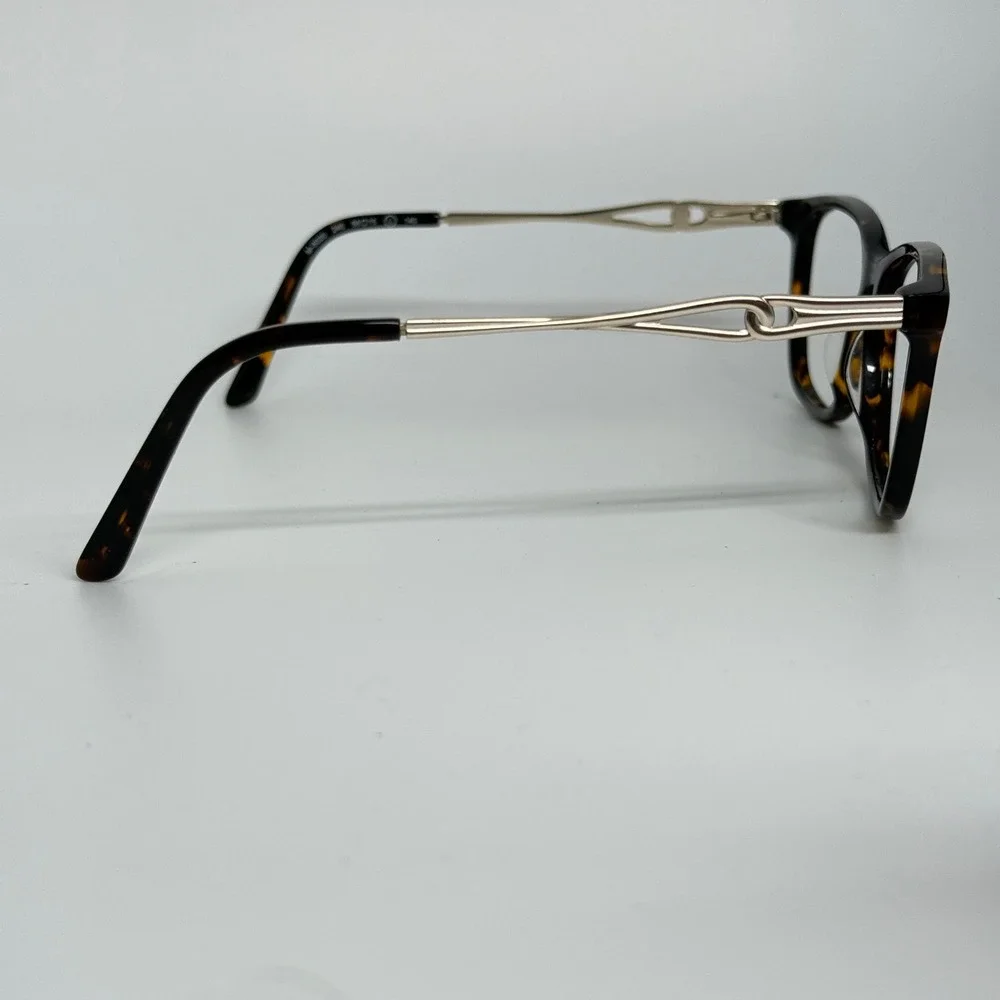 Marchon NYC Womens‎ Eyeglasses M5020 Tortoise Shell Metal Frame 56 15 140 21464